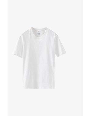 Eton Crewneck Cotton-Jersey T-Shirt - White