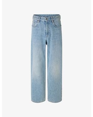 Soeur Harrison Straight-Leg Denim Jeans - Blue