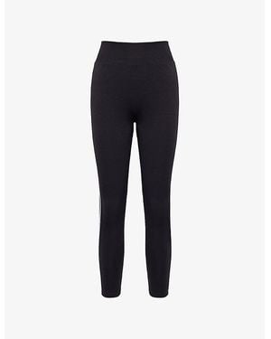 GYMSHARK Lift Varsity Seamless Gym Leggings - Blue