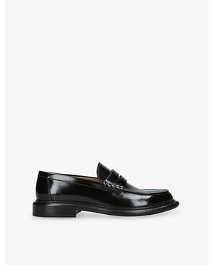Givenchy Gent Leather Loafers - Black
