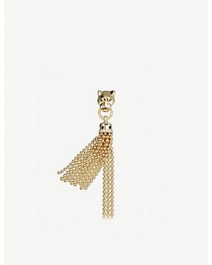 Cartier Panthère De 18Ct- Lacquer, Garnet, Onyx And 0.26Ct Round Brilliant-Cut Diamond Bracelet - Metallic