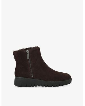Carvela Kurt Geiger Bello Suede Ankle Boots - Black