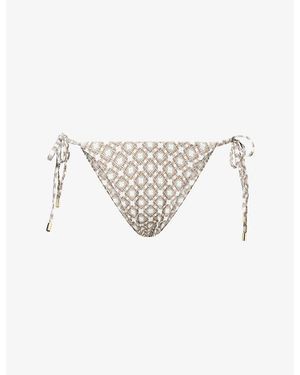 Cheap Monday Palma High-Rise Bikini Bottoms - White