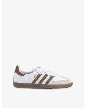 adidas Samba Og Leather Sneakers - White