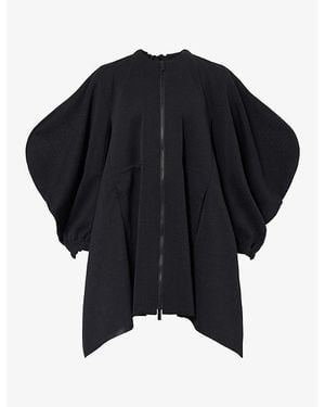 CFCL Milan Voluminous Knitted Coat - Black