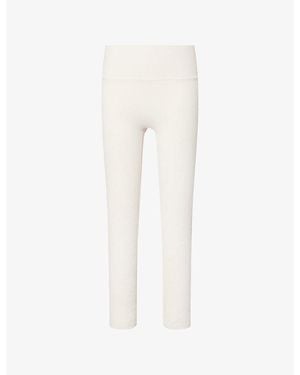 Sisterly Tribe Softsculpt Full-Length Workout Leggings - White