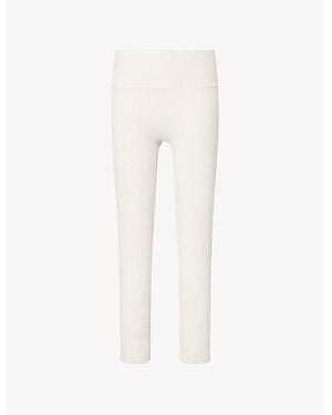 Sisterly Tribe Softsculpt Full-Length Workout Leggings - White