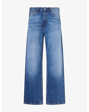 Carhartt Payson Wide-Leg Denim Jeans - Blue