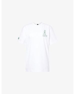 The North Face Alien Graphic-Print Cotton T-Shirt - White