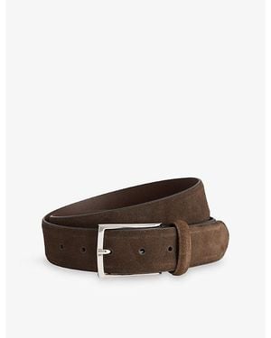 Anderson's Classic Suede Belt - Brown