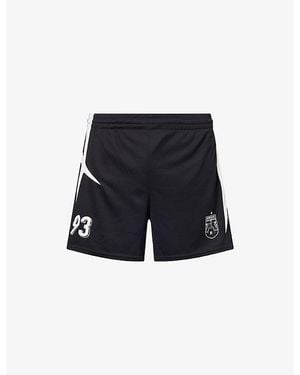 Represent Wc Star Football Woven Shorts - Black