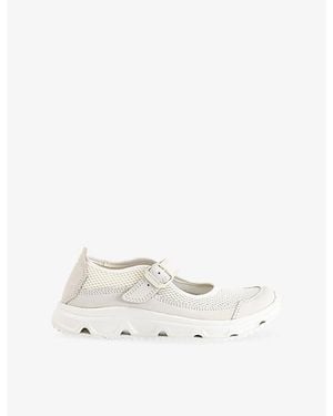 Salomon Rx Marie-Jeanne Nubuck-Leather And Mesh Sneakers - White