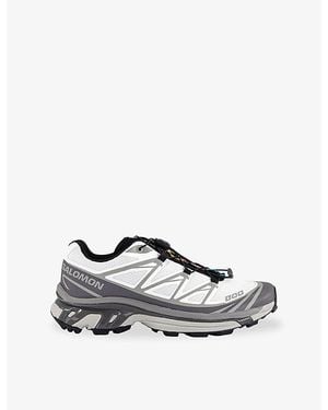 Salomon Xt-6 Woven Sneakers - White