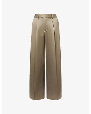 FRAME The Timeless Cotton Chino Trousers - Natural