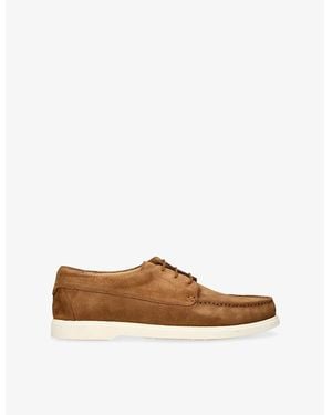Loake Sardinia Suede Loafers - Brown