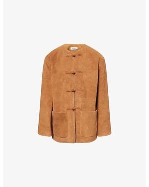 RÓHE Frames Pankou Suede Jacket - Brown