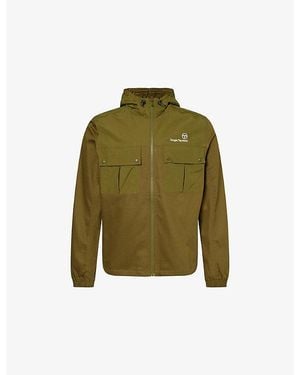 Sergio Tacchini Calisti Hooded Cotton Jacket - Green