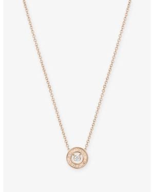 Piaget Possession 18Ct Rose- And 0.05Ct Brilliant-Cut Diamond Pendant Necklace - Metallic