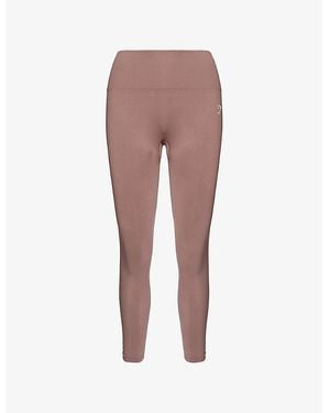 GYMSHARK Everyday Seamless Running Leggings - Purple