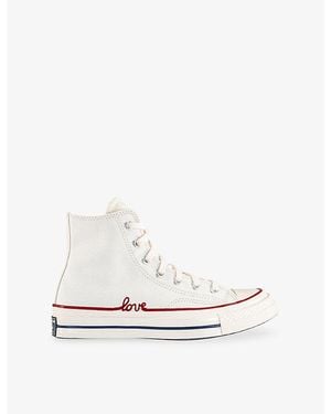 Converse All Star Hi 70 Canvas Trainers - White
