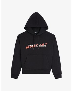 The Kooples Logo-Print Cotton Hoody - Black