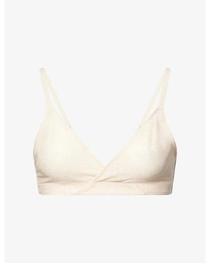 Spanx Supersmooth Day To Date Night Lace Bralette - White