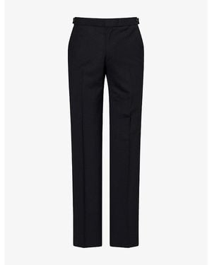 Ted Baker X The Gentleman Ted Baker X The Gentlemen Slim-Fit Tailored Wool-Blend Trousers - Black