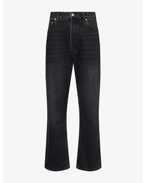 Studio Nicholson 90's Straight-Leg Denim Jeans - Black