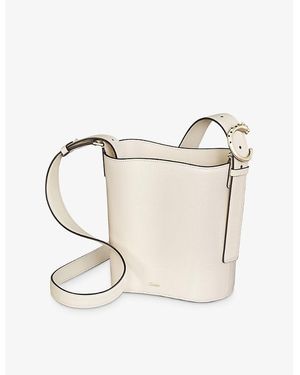 Cartier Panthère De Mini Leather Cross-Body Bag - White