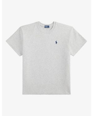 Polo Ralph Lauren Logo-Embroidered Cotton-Jersey T-Shirt - White