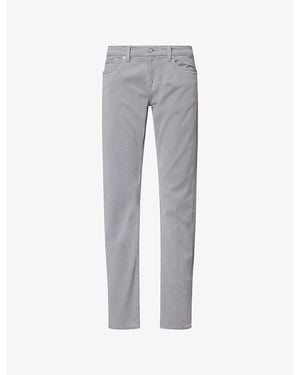 FRAME L'Homme Slim Stretch-Denim Jeans - Grey