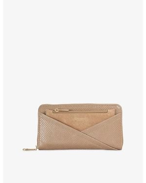 Dune Kelbey Faux-Leather Wallet - Natural