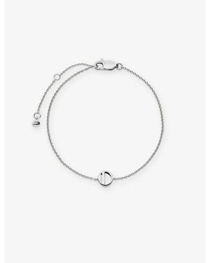 Monica Vinader Initial O Sterling- Bracelet - Metallic