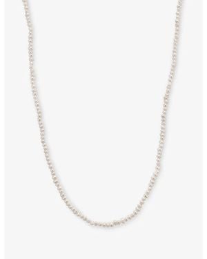 MEJURI Micro 14Ct- And Freshwater Pearl Necklace - White
