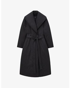 JOSEPH Charlot Padded Shell-Down Coat - Black