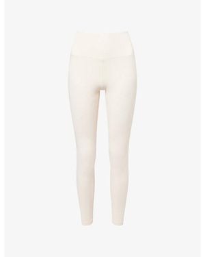 Now You Live Willoughby High-Rise Yoga Leggings - White