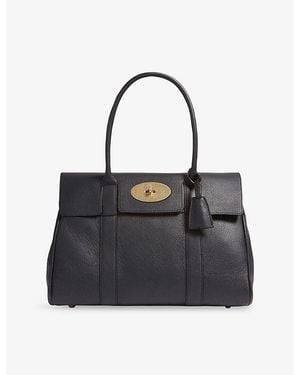 Mulberry Bayswater Leather Tote Bag - Black