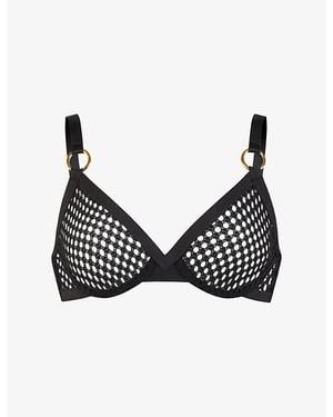 Agent Provocateur Bubbles Soft Cup Underwired Bra - Black