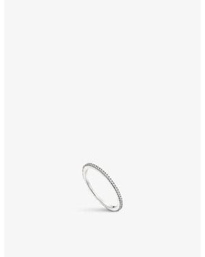 Monica Vinader Eternity And 0.12Ct Diamond Ring - White