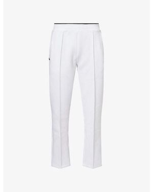 Lacoste Tennis Heritage Jersey Tracksuit Bottoms - White