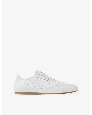 Jimmy Choo Sunny Leather Trainers - White