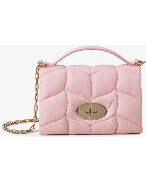 Mulberry Tiny Softie Leather Cross-body Bag - Pink