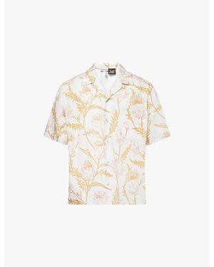 Loewe X Paula's Ibiza Short-Sleeve Cotton Shirt - Natural