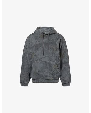 Cole Buxton Washed Realtree Cotton-Jersey Hoodie - Gray