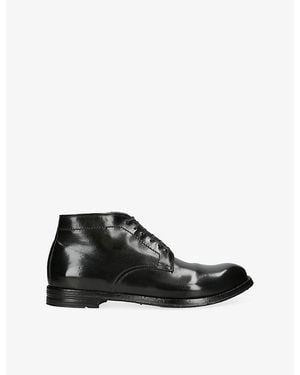 Officine Creative Anatomia Lace-Up Chukka Boots - Black