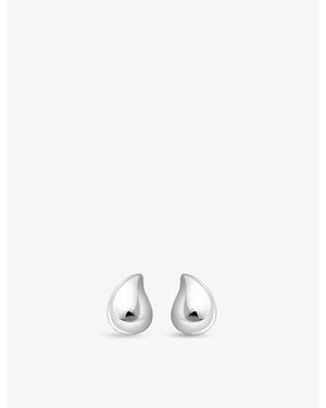 Thomas Sabo Organic Drop-Shape 925 Sterling Stud Earrings - White