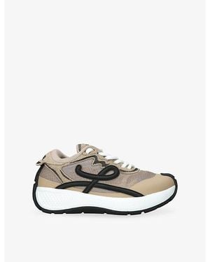 Loewe Pogo Mesh Sneakers - Metallic