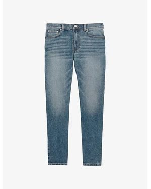 Reiss Picton Slim-Fit Stretch-Cotton Jeans - Blue