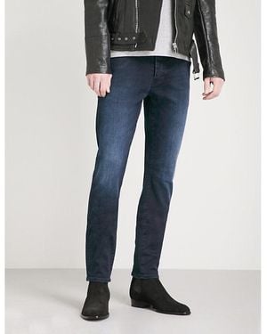 Neuw Iggy Faded Skinny Stretch-Denim Jeans - Blue