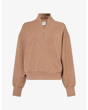 Varley Davidson Doublesoft Jersey Sweatshirt - Natural